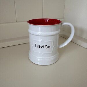 Ceramic I Love You Mug